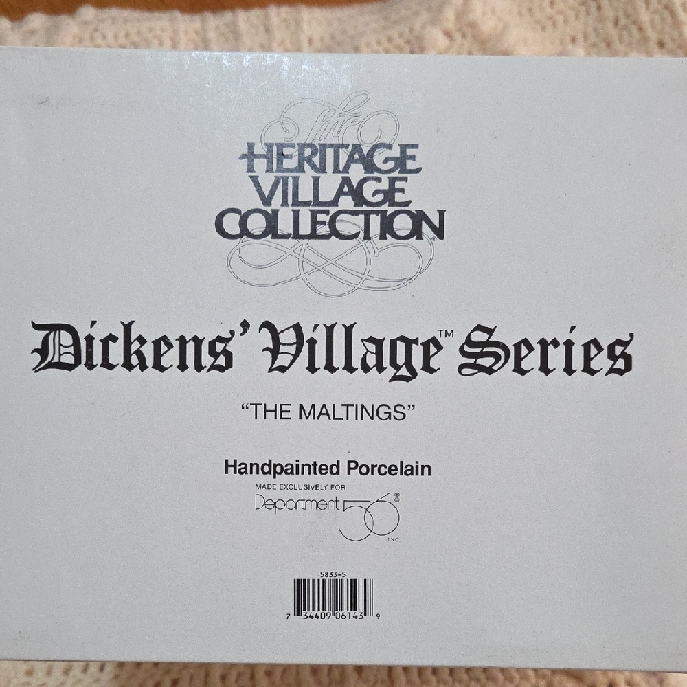 Department 56 Dickens' Village Series 'The Maltings'